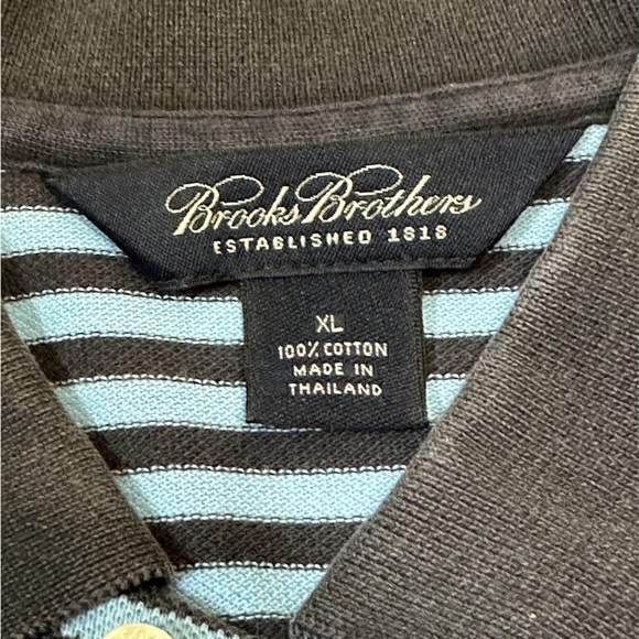 Brooks Brother knit polo shirt XL - Picture 8 of 8